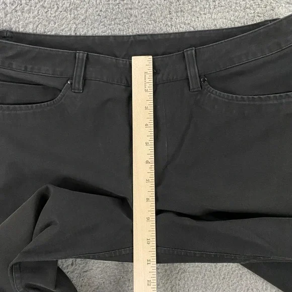 Lululemon ABC Slim-Fit 5 Pocket Pant Utilitech Mens 34x32 Black 5-Pocket M5ABNS - Picture 9 of 10